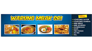Desain spanduk warung nasi
