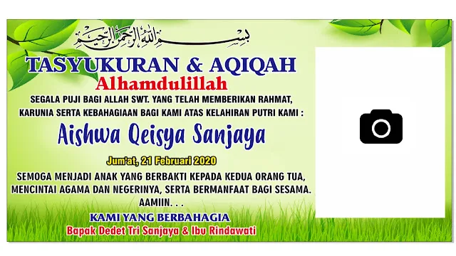 SPANDUK TASYUKURAN DAN AQIQAH ANAK .cdr