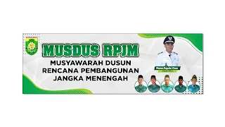 SPANDUK MUSYAWARAH RENCANA PEMBANGUNAN DESA