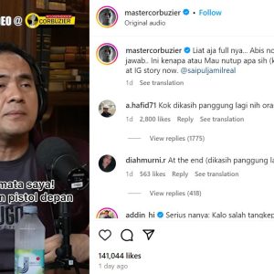 Deddy Corbuzier Undang Saiful Jamil, Pro dan Kontra Kebijakannya