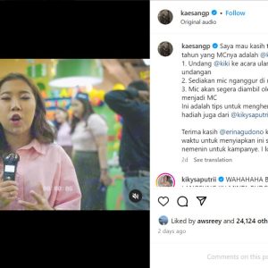 Kiky Saputri Merasa Dirugikan Imbas Ucapan Kaesang, Bikin Ngakak Netizen
