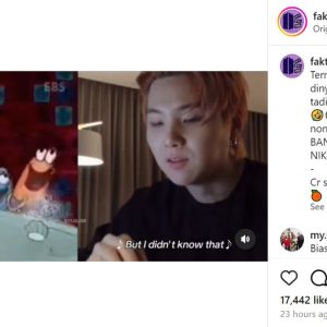 Suga BTS Gemaskan ARMY dengan Nyanyikan Lagu Spongebob