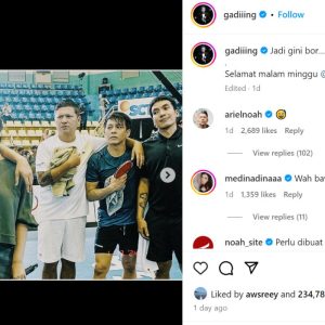 Ariel NOAH Kalah dari Desta di Tunggal Putra TOSI Season 2, Netizen: ‘Duda Senior vs Duda Newbie’