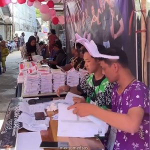 Kreatifitas KPPS di Samarinda: Daster dan Dekorasi Unik Semarakkan Pemilu 2024!