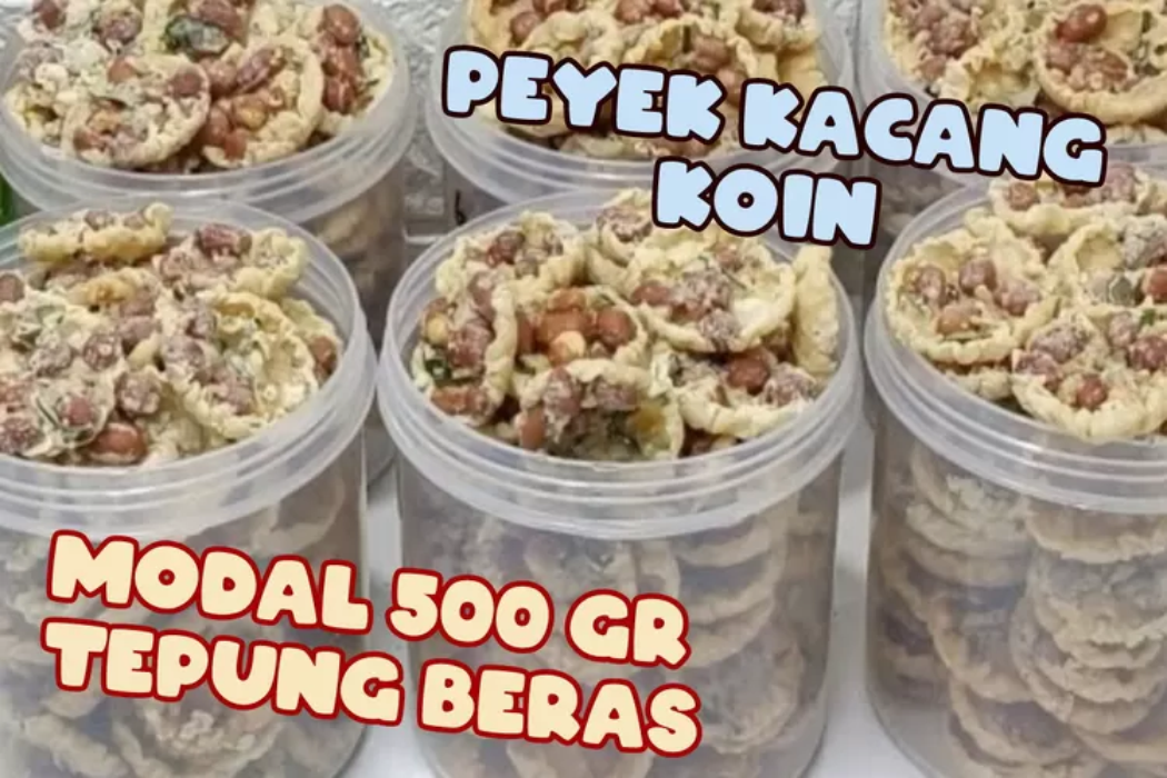Resep Peyek Kacang Koin Renyah: Camilan Lebaran yang Mudah Dibuat
