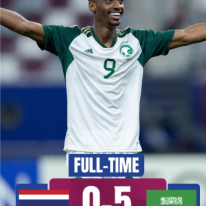Pesta Gol Saudi Arabia, Hajar Thailand Empat Gol Tanpa Balas!