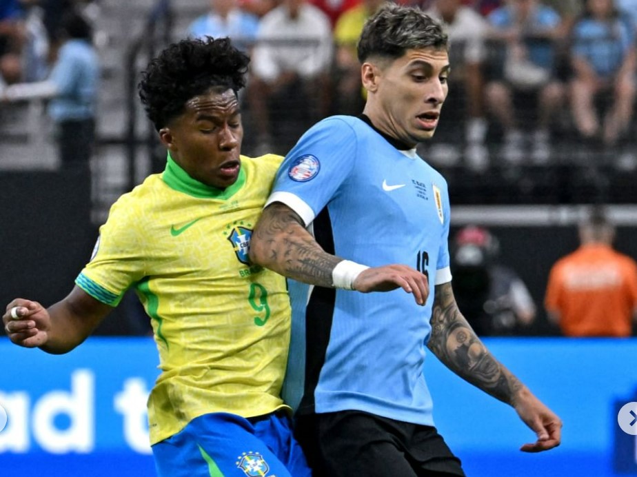 Drama Penalti Antar Raksasa Amerika Selatan, Uruguay Singkirkan Brasil!