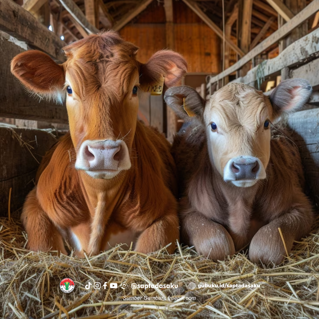 Cara Ampuh Cegah Sapi Ternak Cacingan Agar Tidak Kurus Kering
