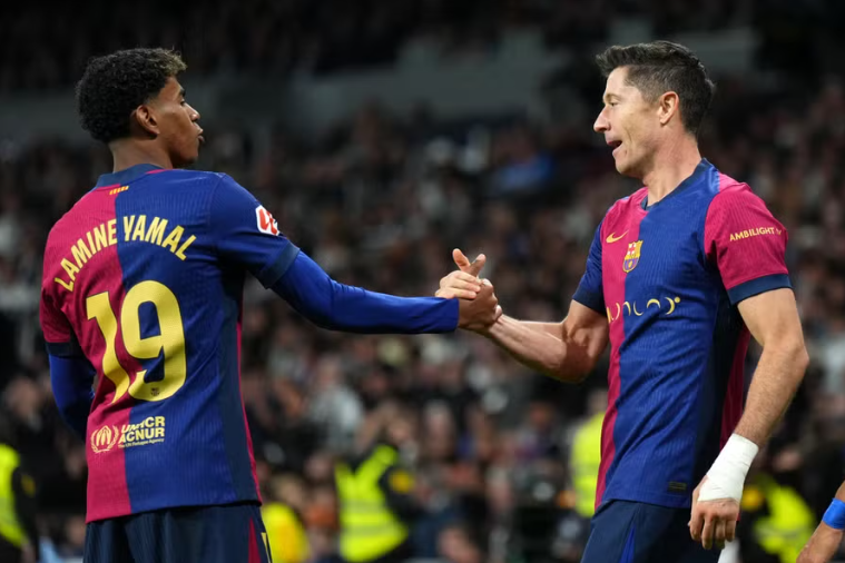 Barcelona Tekuk Real Madrid 4-0, Robert Lewandowski Cetak Dua Gol dalam Kemenangan Besar El Clasico