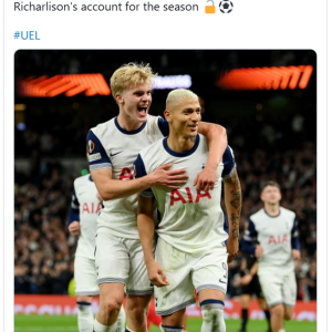 Tottenham Hotspur Menang Tipis atas AZ Alkmaar Berkat Penalti Richarlison