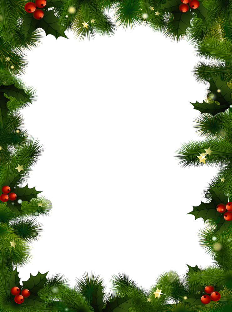 Dekorasi Natal Santa Claus, Perbatasan Natal, liburan, dekorasi, cabang png
