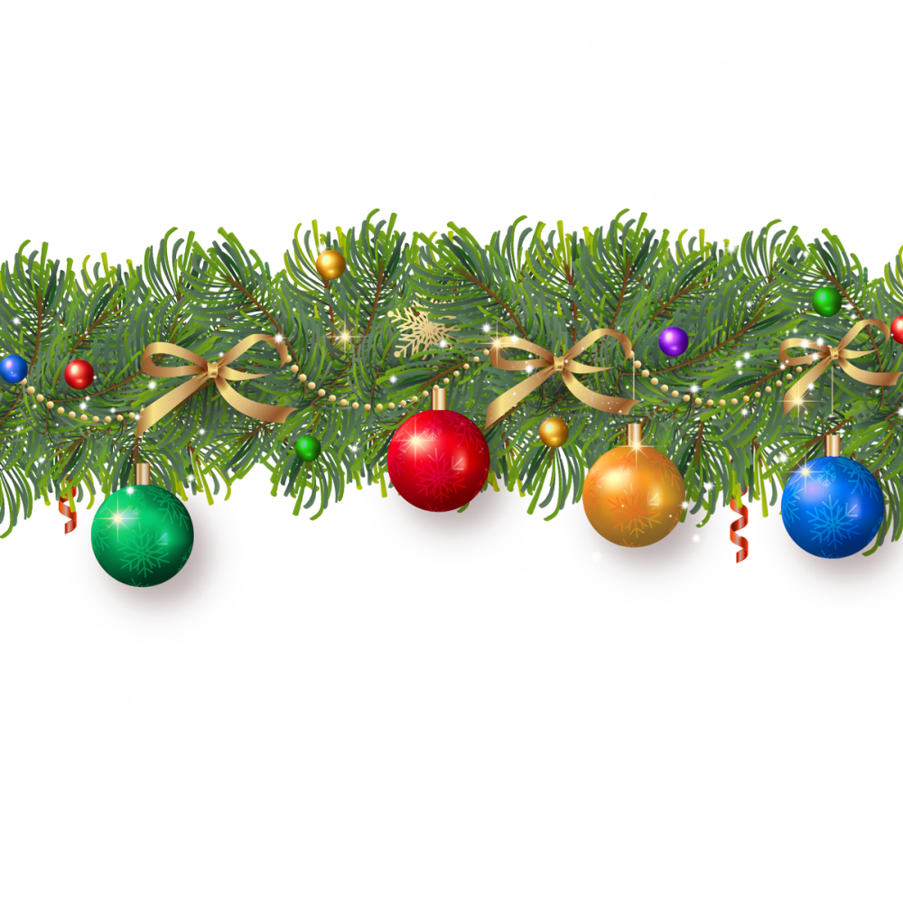 Hiasan Bola Natal Tergantung Di Pohon PNG