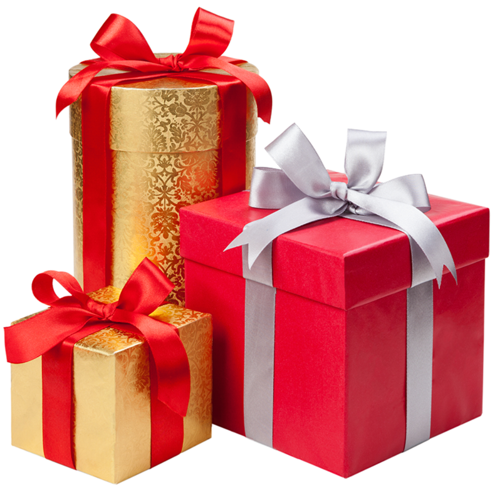 Kertas hadiah Natal Kotak hadiah Natal, hadiah, pita, liburan, Dekorasi natal png