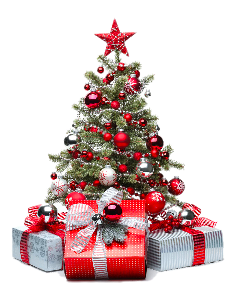 Pohon Natal Dekorasi Natal Ornamen Natal, Pohon Natal Merah, dekorasi, Pohon Palem, Lampu Natal png