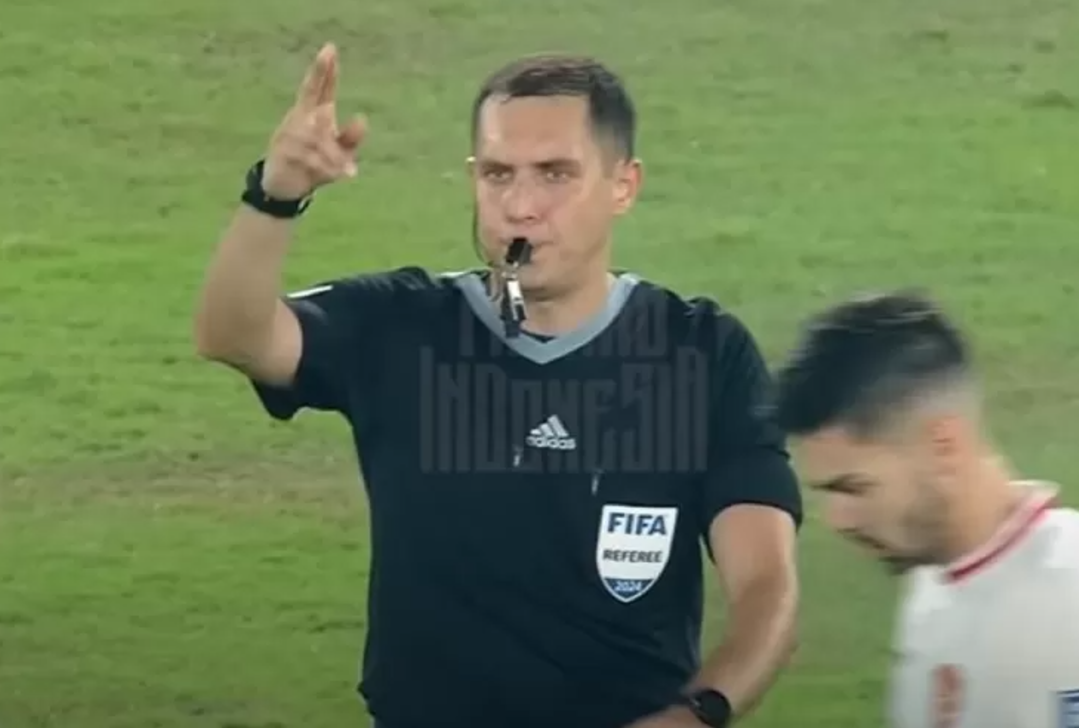 Wasit yang akan memimpin pertandingan Indonesia vs Arab Saudi