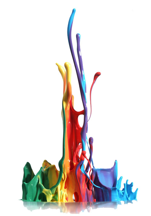 ilustrasi cair beraneka warna, Tinta Digital printing Pabrikan Digital printing, Splash of tetes warna, percikan, Wallpaper komputer png