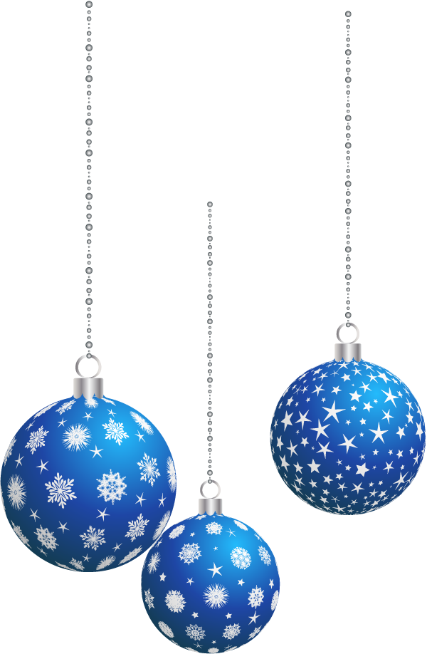 Hiasan Natal, Dekorasi Natal, Bola Dekorasi Natal Biru, biru, Elemen meriah png