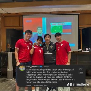 Reaksi Heboh Netizen dan Anak STY atas Pemecatan Shin Tae-yong dari Timnas Indonesia