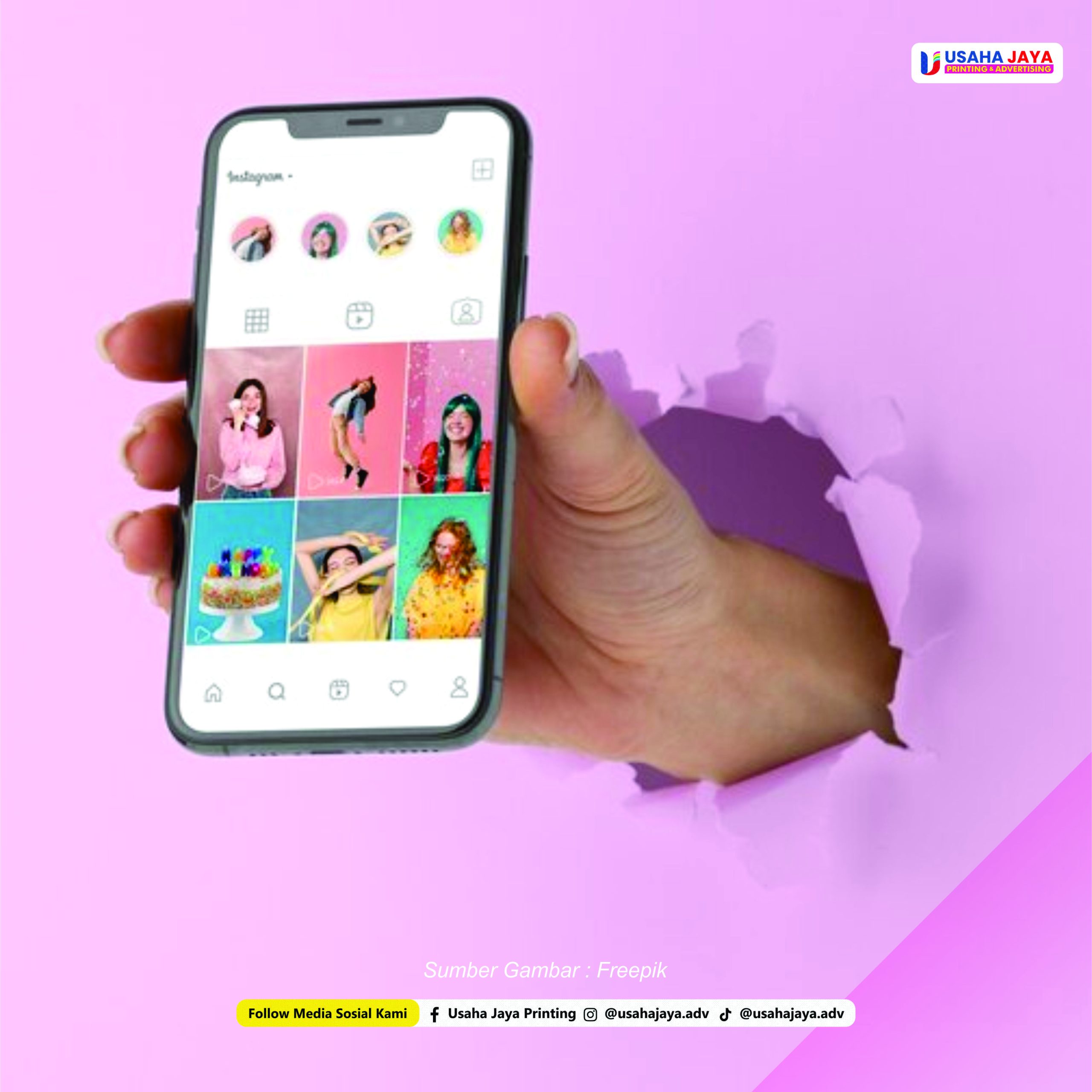 Cara beriklan dengan mudah di Instagram