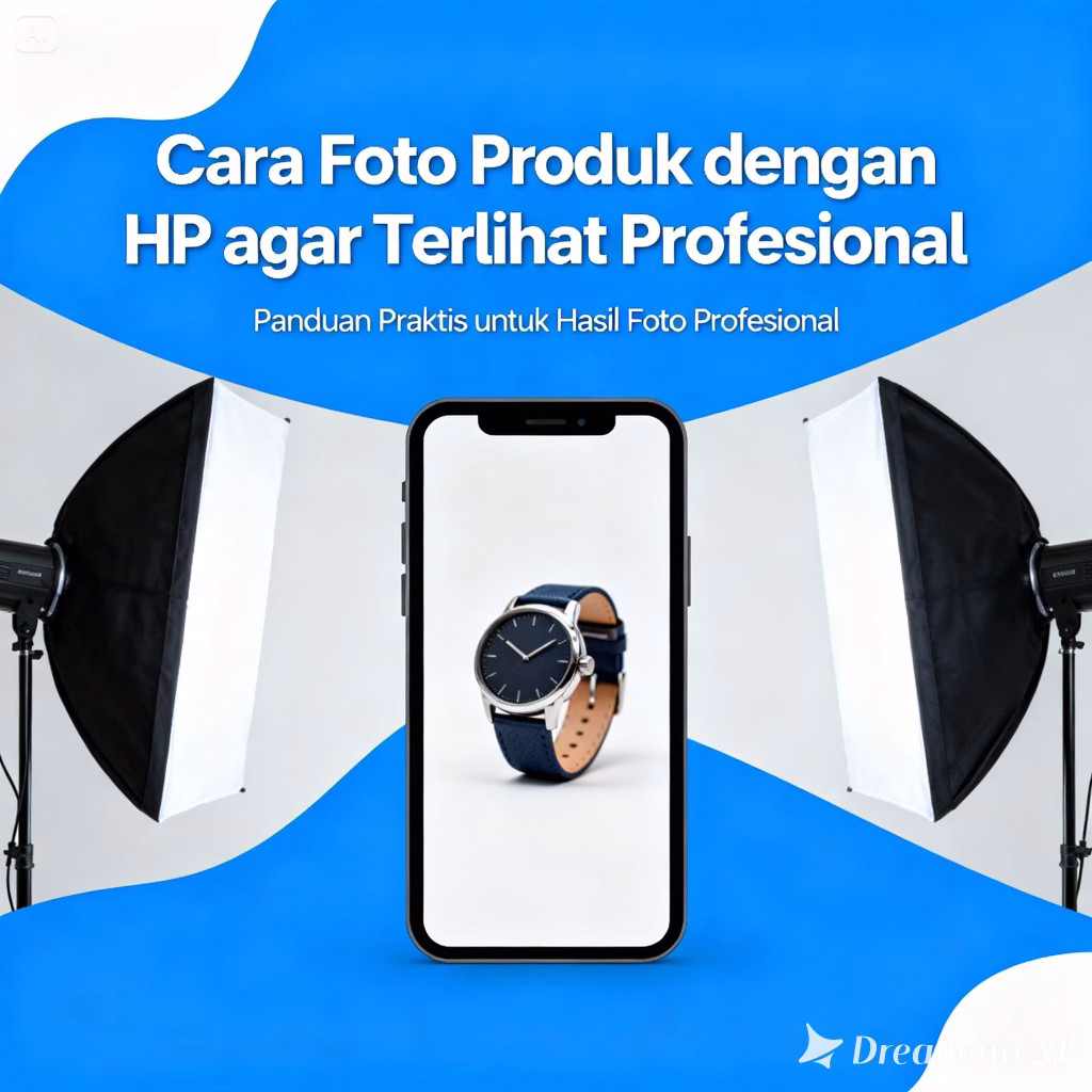 Cara Foto Produk dengan HP agar Terlihat Profesional
