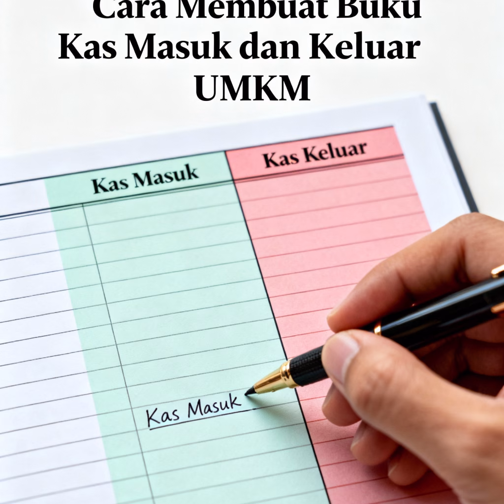 Cara Membuat Buku Kas Masuk dan Keluar UMKM