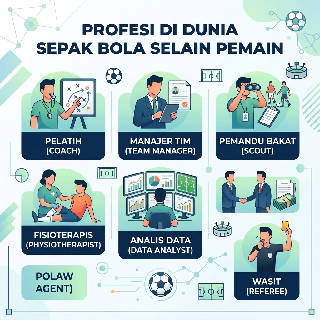 Profesi di Dunia Sepak Bola Selain Pemain