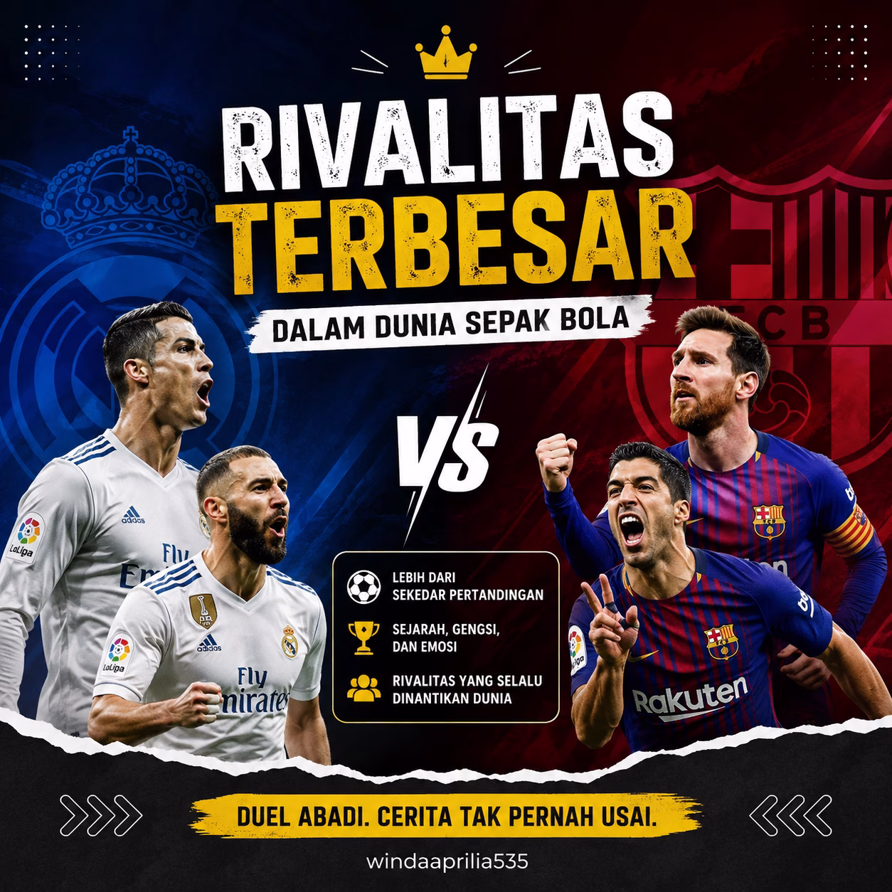 Rivalitas Terbesar dalam Dunia Sepak Bola