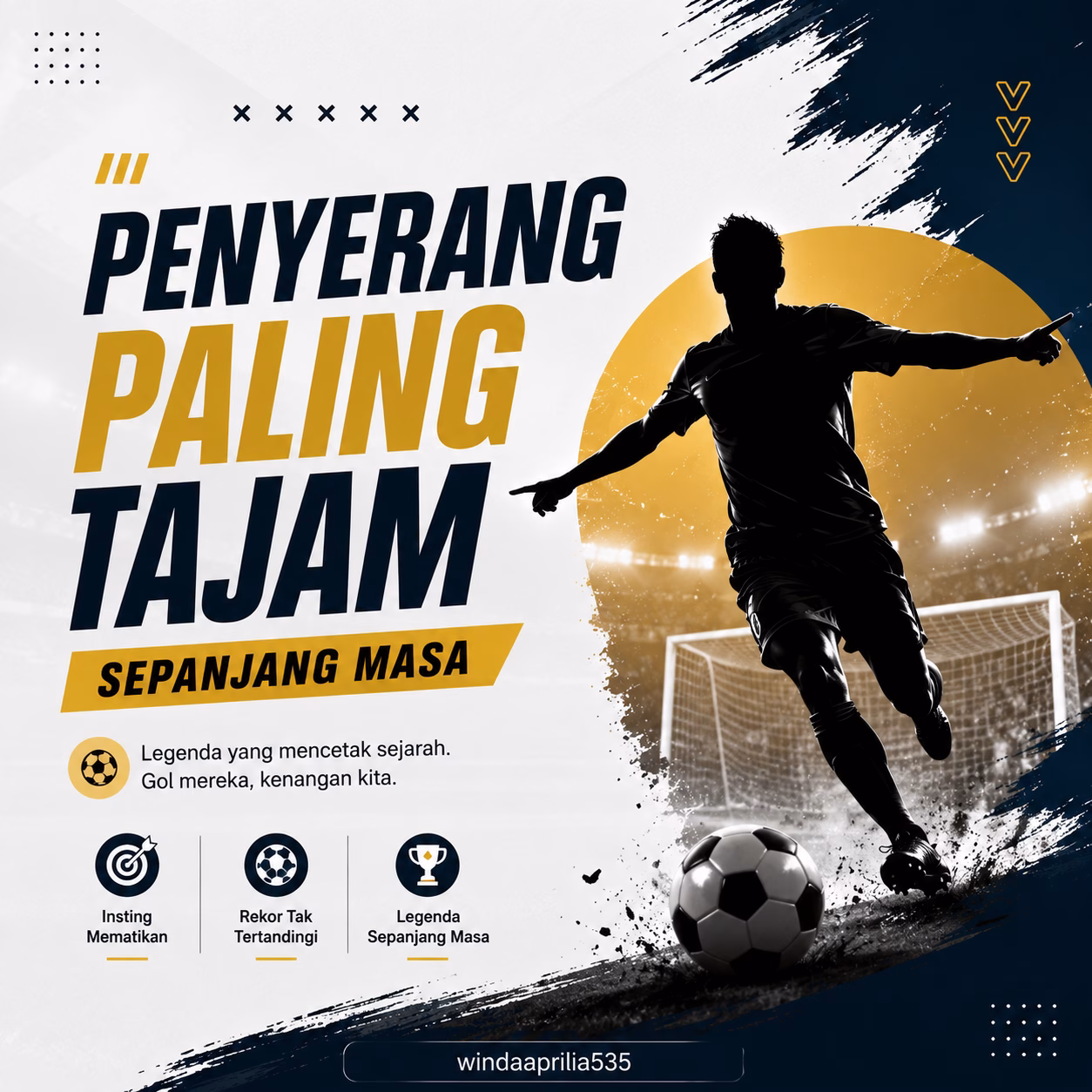 Penyerang Paling Tajam Sepanjang Masa