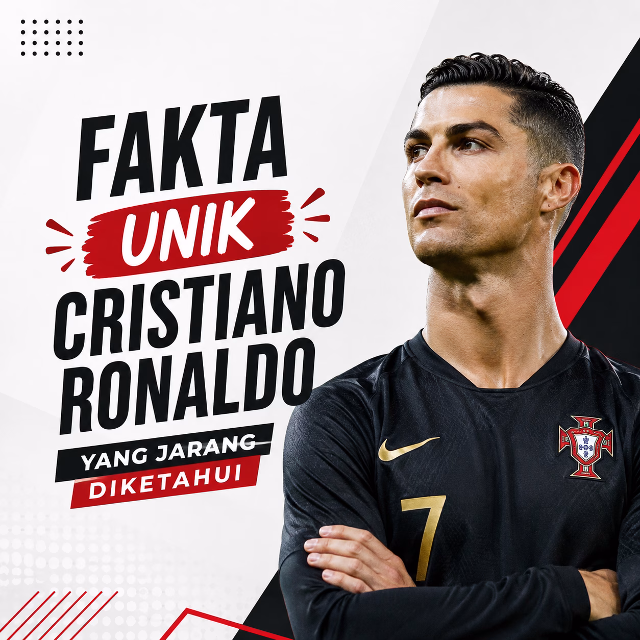 Fakta Unik Cristiano Ronaldo yang Jarang Diketahui