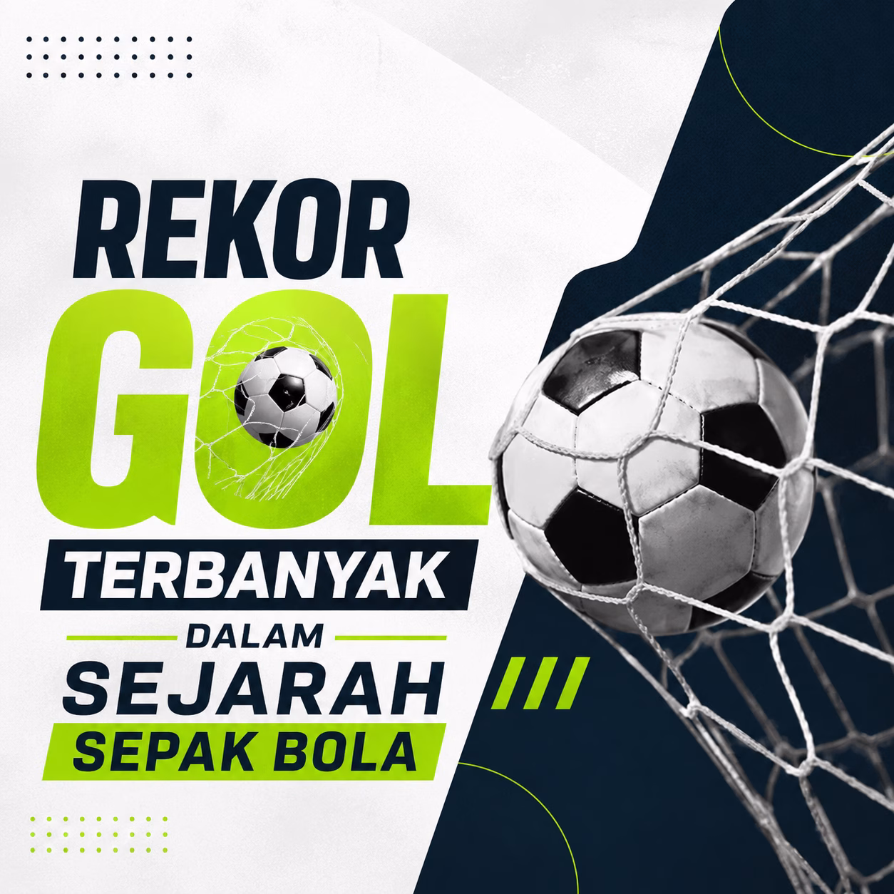 Rekor Gol Terbanyak dalam Sejarah Sepak Bola