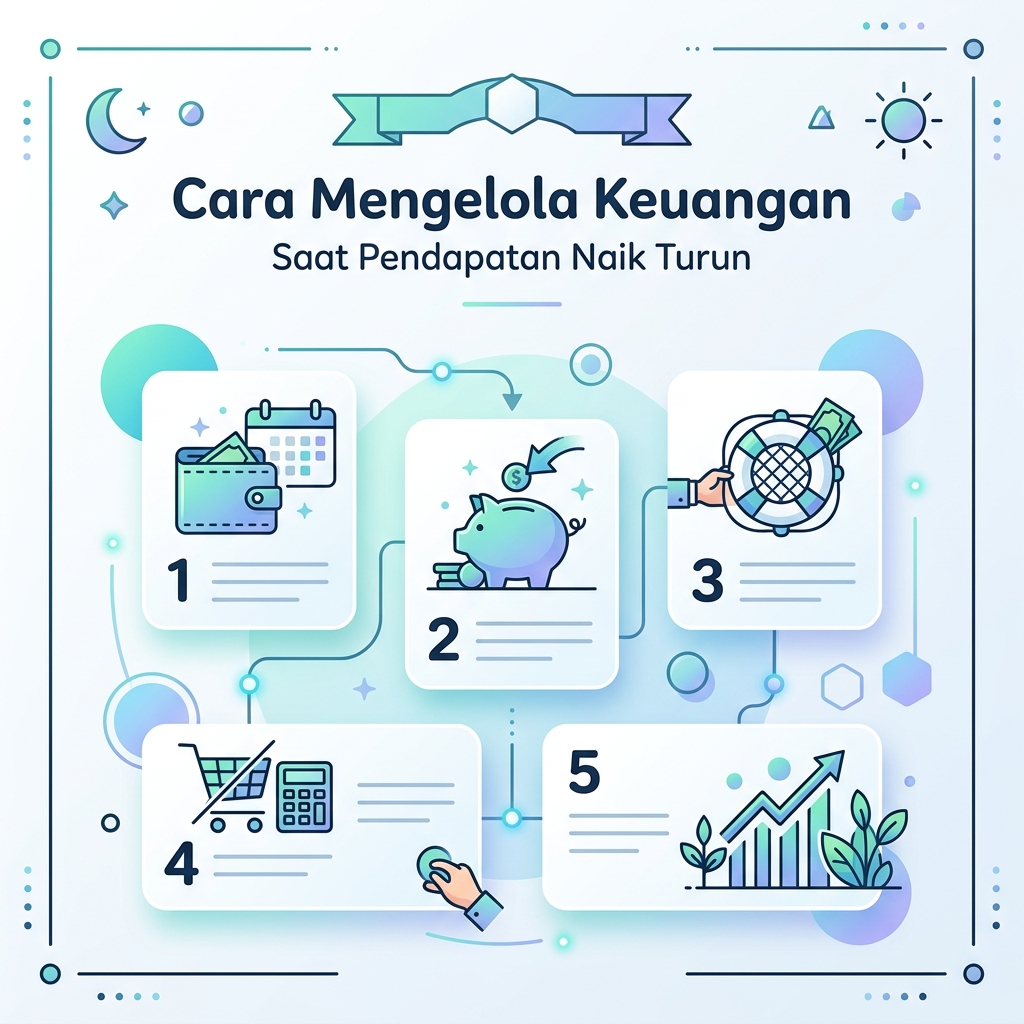 Cara Mengelola Keuangan Saat Pendapatan Naik Turun