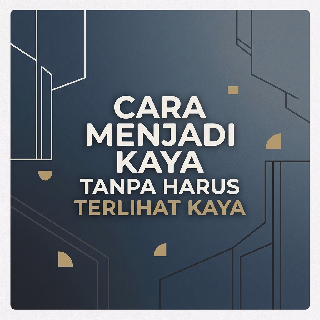 Cara Menjadi Kaya Tanpa Harus Terlihat Kaya