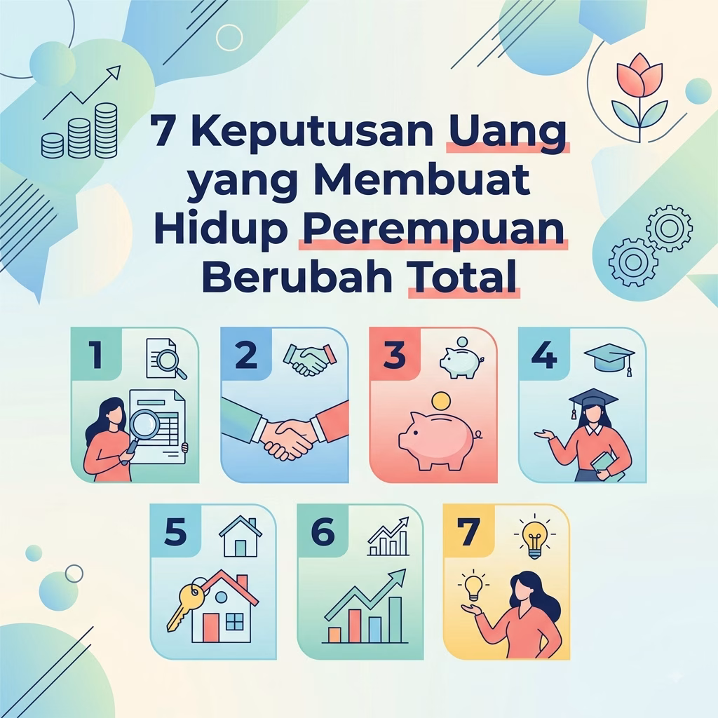 7 Keputusan Uang yang Membuat Hidup Perempuan Berubah Total