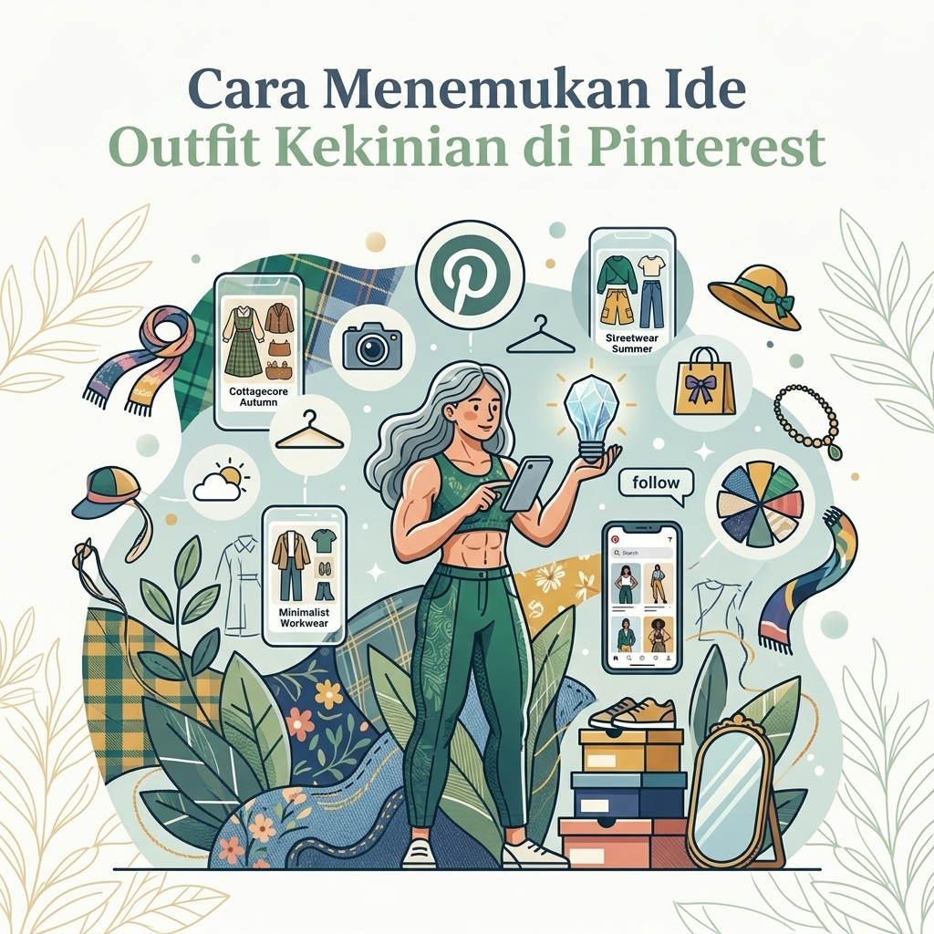 Cara Menemukan Ide Outfit Kekinian di Pinterest