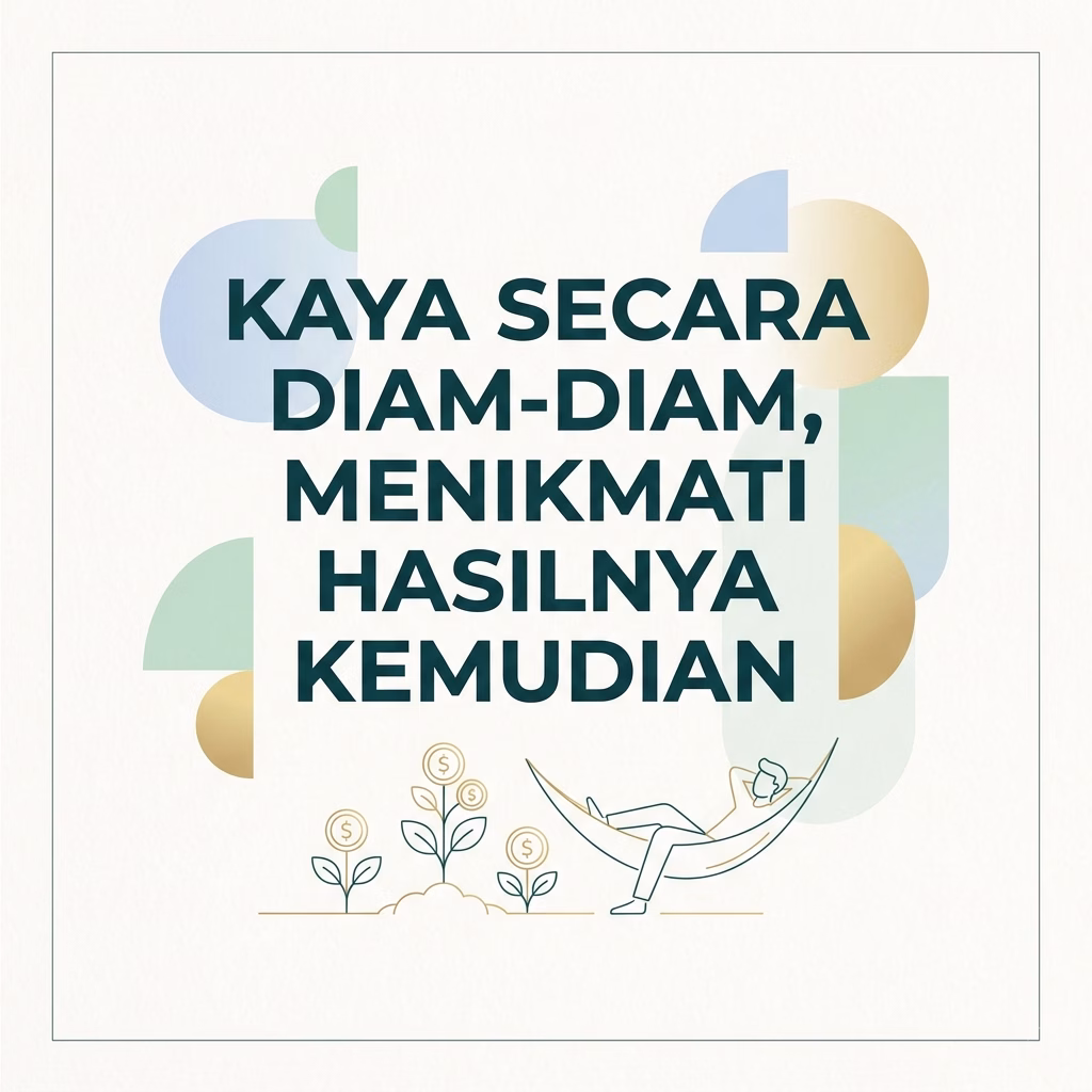 Kaya Secara Diam-Diam, Menikmati Hasilnya Kemudian