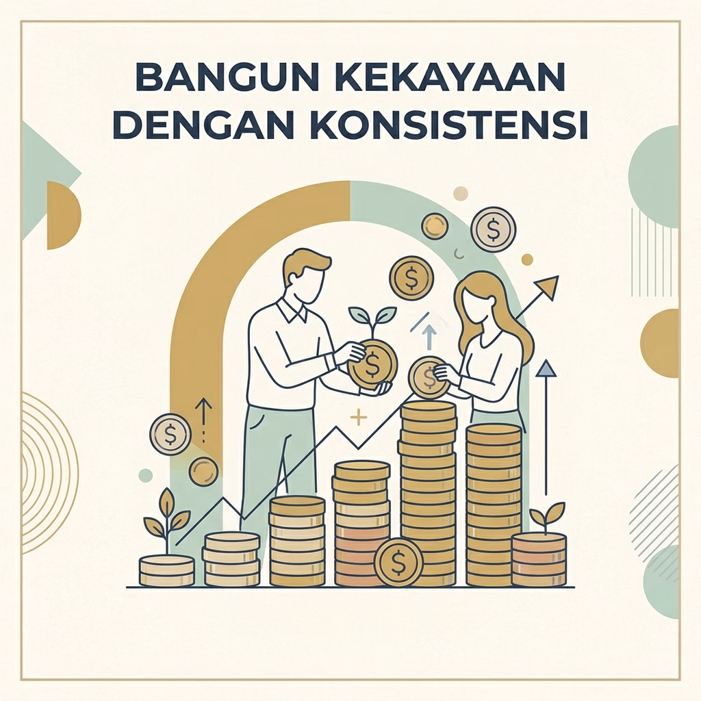 Bangun Kekayaan dengan Konsistensi