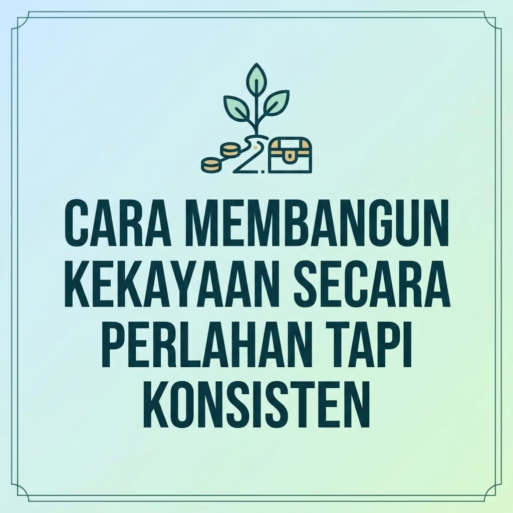 Cara Membangun Kekayaan Secara Perlahan tapi Konsisten