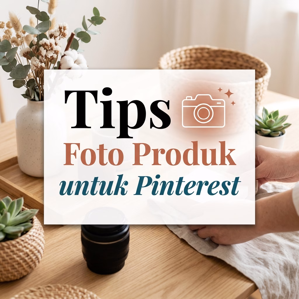 Tips Foto Produk untuk Pinterest