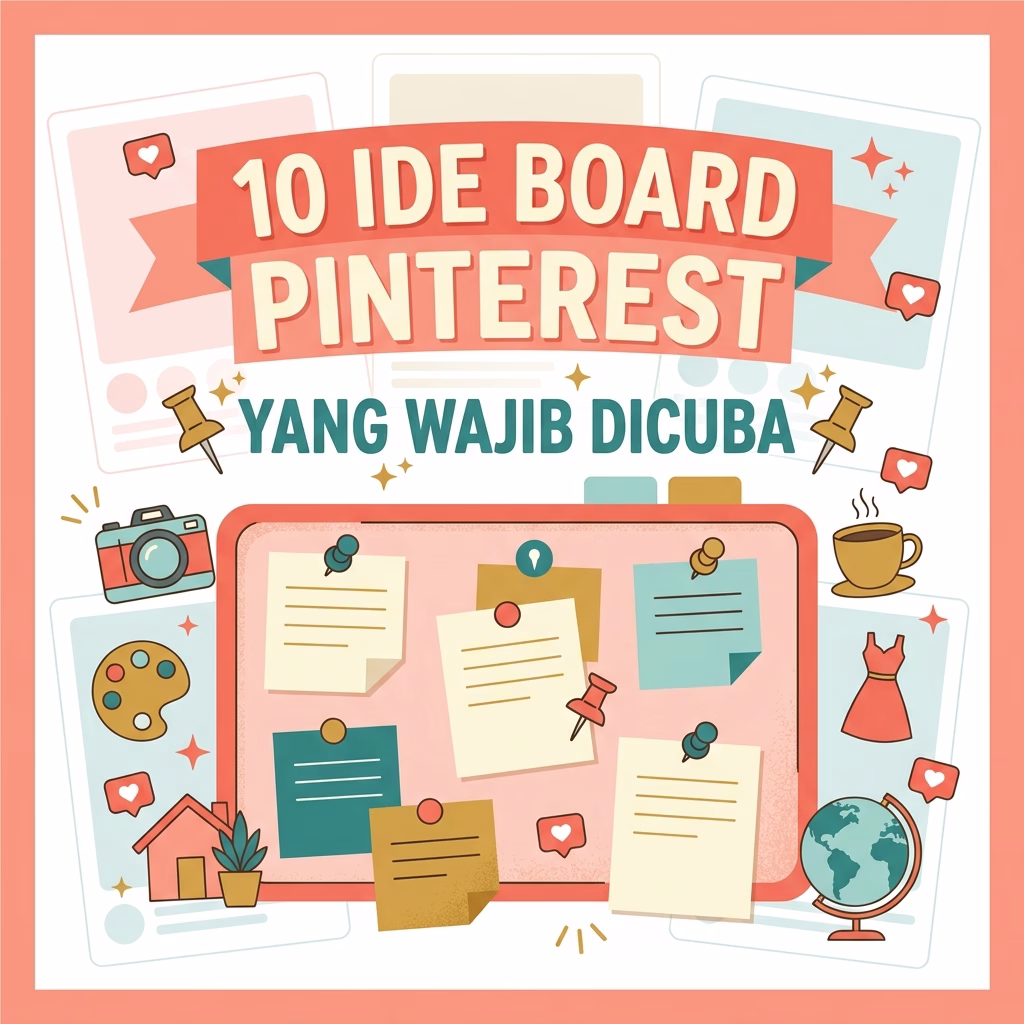 10 Ide Board Pinterest yang Wajib Dicoba