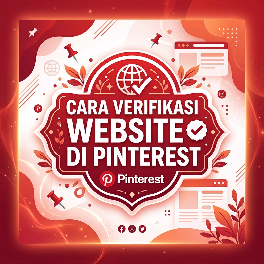 Cara Verifikasi Website di Pinterest