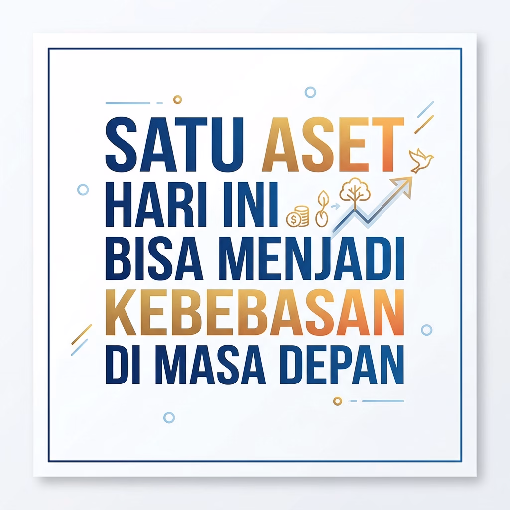 Satu Aset Hari Ini Bisa Menjadi Kebebasan di Masa Depan