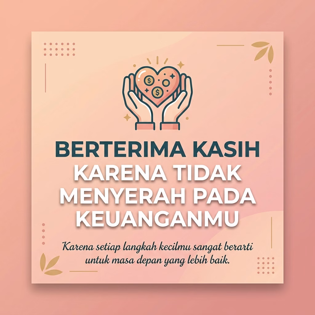 Berterima Kasih Karena Tidak Menyerah pada Keuanganmu