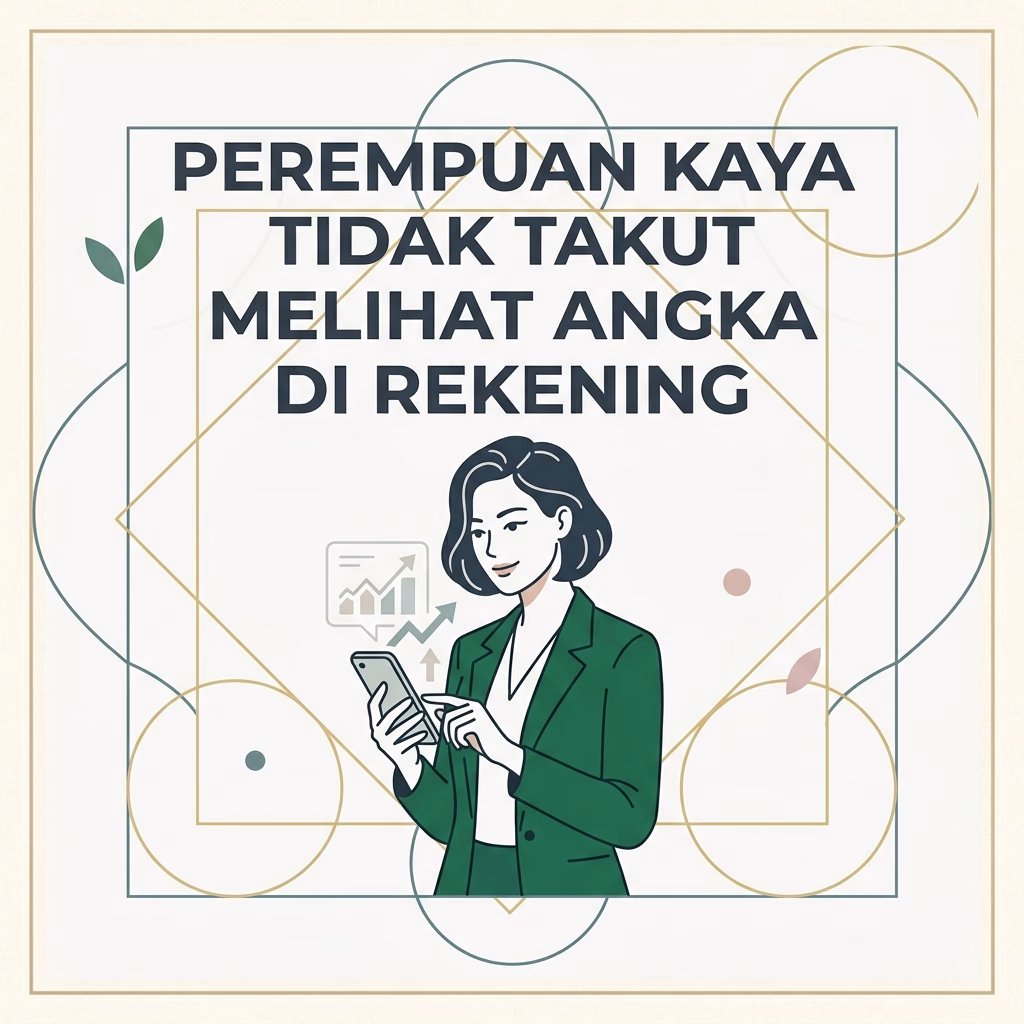 Perempuan Kaya Tidak Takut Melihat Angka di Rekening