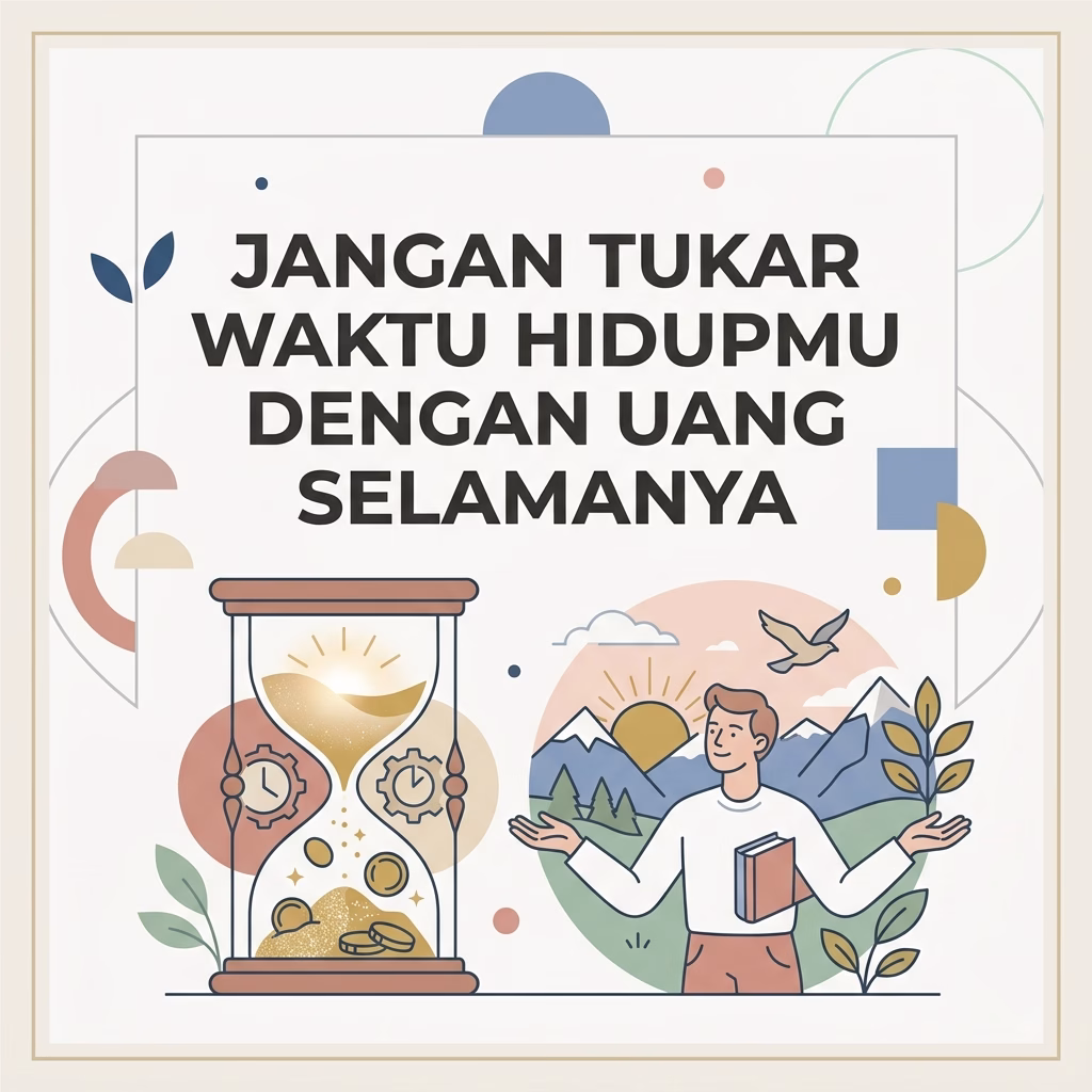 Jangan Tukar Waktu Hidupmu dengan Uang Selamanya