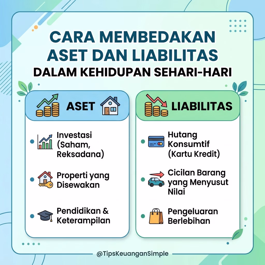 Membedakan Aset dan Liabilitas dalam Kehidupan Sehari-hari