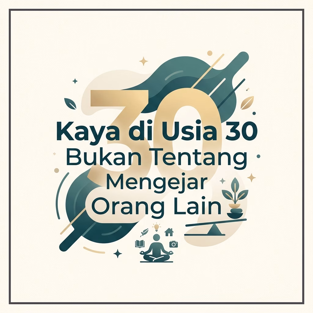 Kaya di Usia 30 Bukan Tentang Mengejar Orang Lain