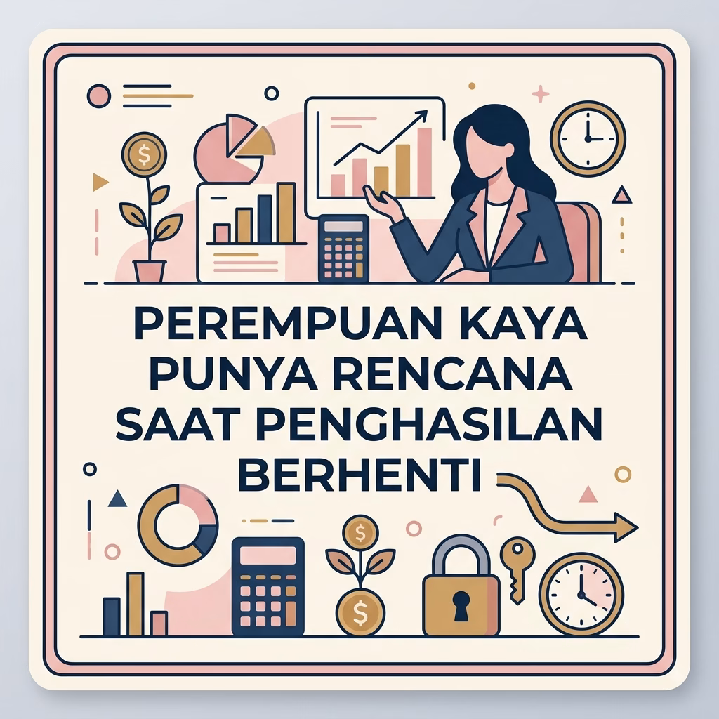 Perempuan Kaya Punya Rencana Saat Penghasilan Berhenti