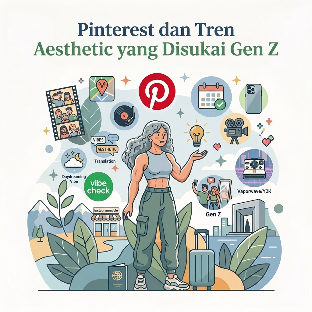 Pinterest dan Tren Aesthetic yang Disukai Gen Z