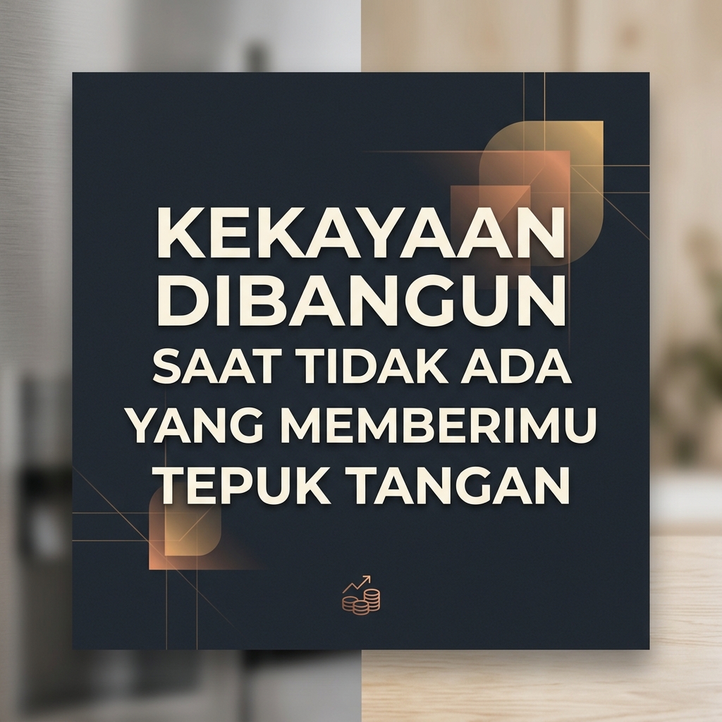 Kekayaan Dibangun Saat Tidak Ada yang Memberimu
