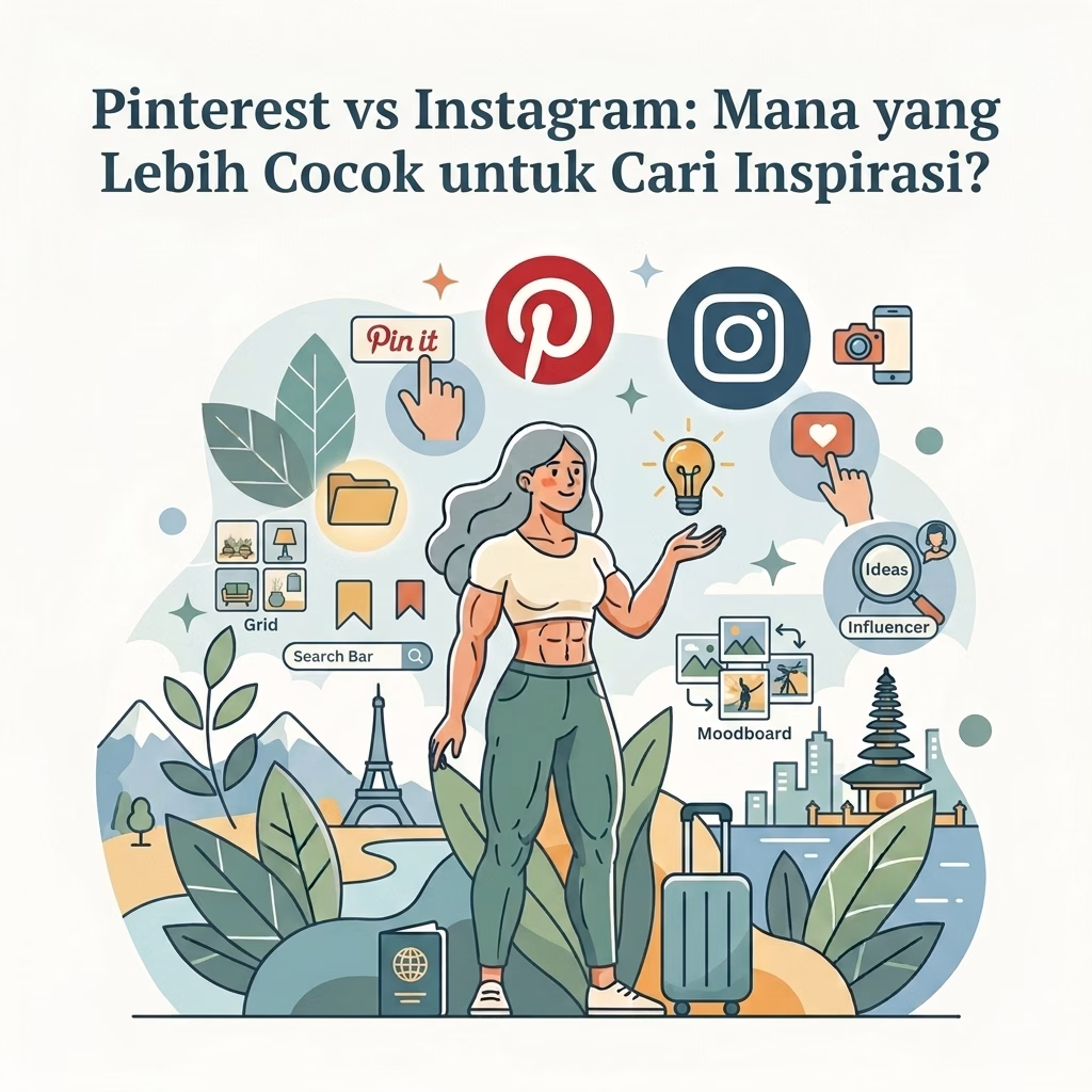 Pinterest vs Instagram: Mana yang Lebih Cocok untuk Cari Inspirasi?